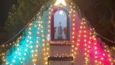 India News | UP: St Mary's Church Glows with Christmas Festivities in Ayodhya