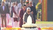 India News | Atal Bihari Vajpayee's Foster Daughter Namita Kaul Pays Floral Tribute at 'Sadaiv Atal' Memorial