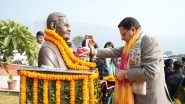 India News | Uttarakhand CM Dhami Pays Tribute to Former PM Vajpayee on His Birth Anniversary, Participates in Atal Smriti Vyakhyan Mala