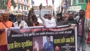 World News | Saints Come to Street in Nepal over Atrocities Against Hindu Minorities in Bangladesh