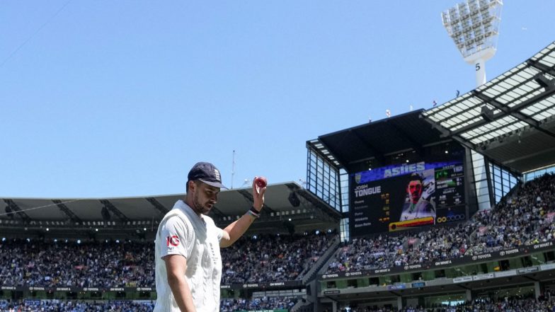 Sports News | Josh Tongue Becomes First English Bowler to Take Test Fifer in MCG in 21st Century