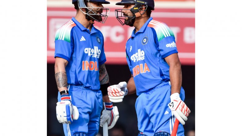 Sports News | Vijay Hazare Trophy: Rohit Sharma Falls for Golden Duck Against Uttarakhand, Virat Kohli Scores Brisk 77 Against Gujarat