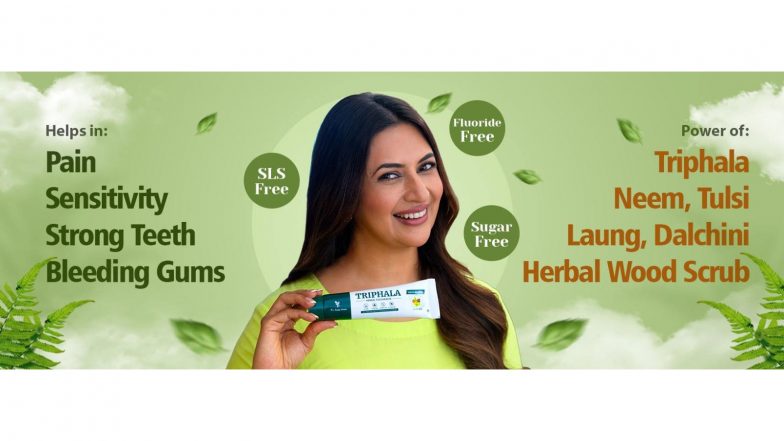 Business News | Dr. Aayu Green Triphala Toothpaste: Ayurvedic Oral Care Reimagined