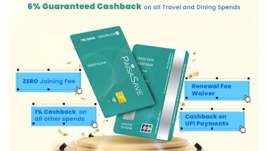 Business News | Paisabazaar and YES BANK Announce Upgraded PaisaSave Credit Card with Enhanced Dining and Travel Benefits