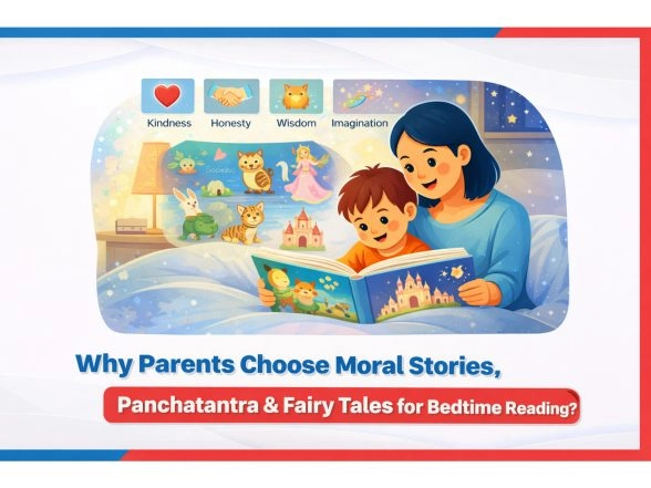 Business News | Why Parents Choose Moral Stories, Panchatantra & Fairy Tales for Bedtime Reading