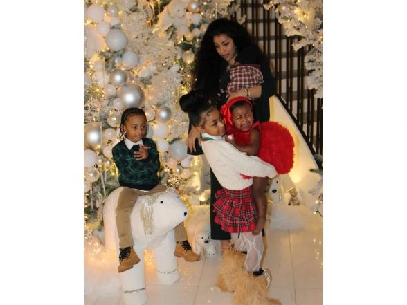Entertainment News | Cardi B Shares Glimpse of Themed Christmas Trees for Her  Kids