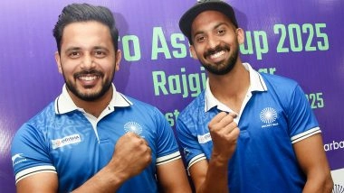 Sports News | Indian Hockey Stalwarts Harmanpreet, Hardik Eye Strong HIL 2026 Campaigns Ahead of World Cup, Asian Games