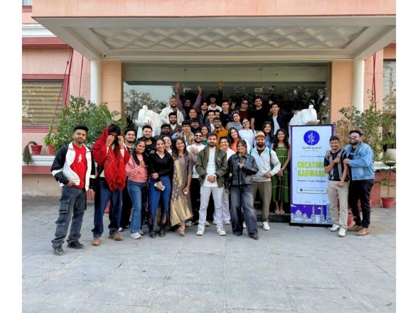 Business News | Go4Explore Community's Creators Karwaan 1.0: A Curated FAM Trip for Travel Influencers to Taj Mahal