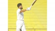 Sports News | Vidarbha's Dhruv Shorey Equals Record for Most Consecutive List A Centuries
