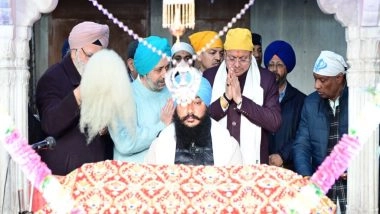 India News | Uttarakhand CM Dhami Visits Gurudwaras in Dehradun, Nainital; Participates in 'Veer Bal Diwas' Program