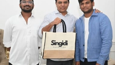 India News | BRS Leader KTR Launches Singidi Collective: New Paradigm in Sustainable Fashion and Cultural Preservation
