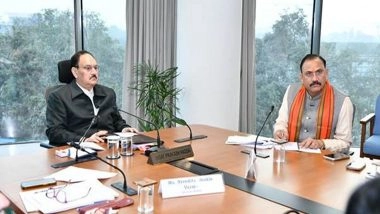 India News | JP Nadda Chairs High-level Review Meeting with MP, Chhattisgarh Health Ministers; Calls for Mission-mode Healthcare Reforms TB Mukt Bharat by 2027