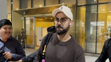 Entertainment News | Virat Kohli Papped at Mumbai Airport Hours After Back-to-back Match-winning Knocks at Vijay Hazare Trophy