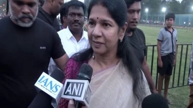 Entertainment News | DMK MP Kanimozhi Attends Margazhiyil Makkalisai Season 6