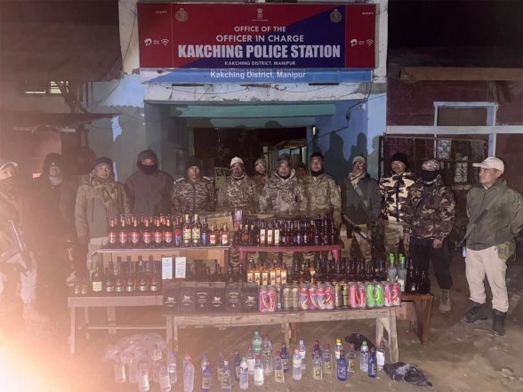 India News | Manipur Police Intensifies Search Ops: Arms and Ammunitions Recovered, Several Arrested