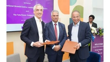 Business News | Tata Power, London School of Economics and Political Science (LSE) and International Growth Centre (IGC) Launches Energy Insights and Innovation Lab to Accelerate India's Clean Energy Transition