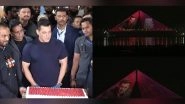 Entertainment News | Bandra-Worli Sea Link Illuminated on Salman Khan's 60th Birthday
