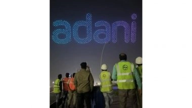 Business News | From Drone Tribute to First Flight Welcome: Gautam Adani Sets the Tone for NMIA's People-First Opening