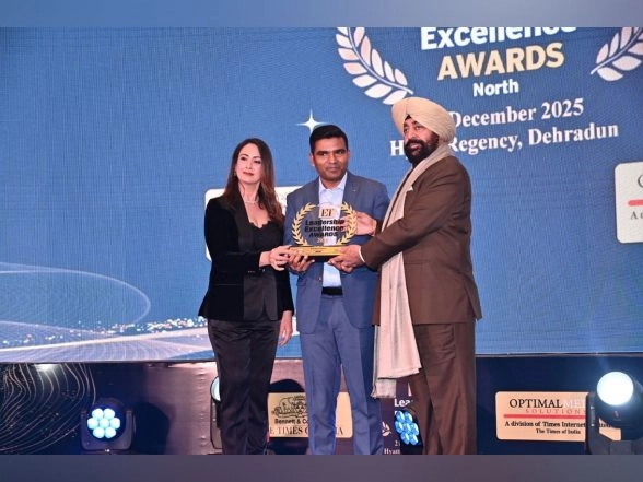 Business News | Turning Strategy into Trust: Kheman Kumar Wins ET Leadership Excellence Award 2025