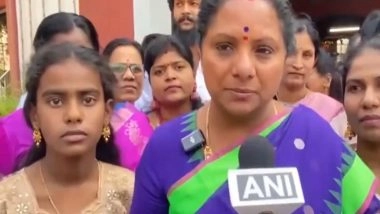 India News | Telangana Jagruthi Chief Kavitha Slams Revanth Reddy Govt over Irrigation, Infrastructure Issues