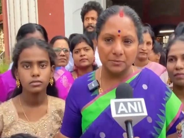 India News | Telangana Jagruthi Chief Kavitha Slams Revanth Reddy Govt over Irrigation, Infrastructure Issues