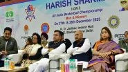 Sports News | Harish Sharma 3 on 3 All India Basketball Championship Begins at IG Stadium