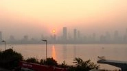 India News | Thin Layer of Smog Covers Mumbai's Bandra as AQI Hits 123