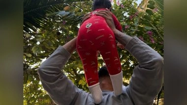 Entertainment News | Athiya Shetty Shares Adorable Pic of Daughter Evaarah Playing with Dad KL Rahul
