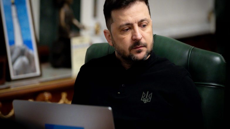 World News | Territories, Zaporizhzhia NPP Remain Red Lines for Ukraine in Peace Talks: Zelenskyy Ahead of Meeting with Trump
