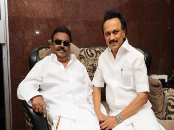 India News | TN CM Stalin Pays Tribute to Former DMDK Chief Captain Vijayakanth on His Death Anniversary