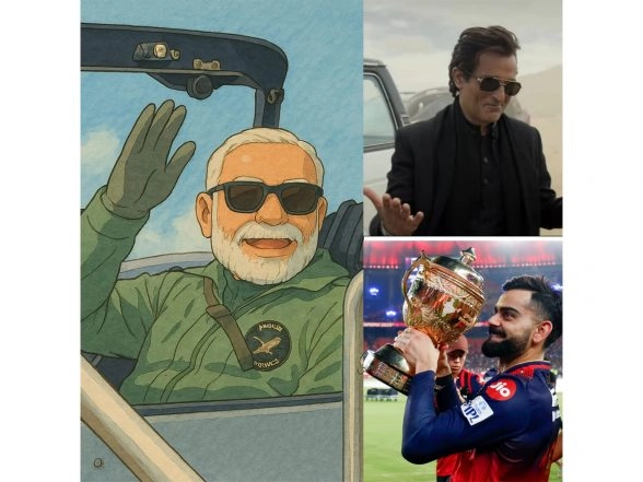 Entertainment News | From Akshaye Khanna's Iconic 'FA9LA' Hookstep to RCB's Historic IPL Win: Viral Moments of 2025 That Ruled Our Feeds