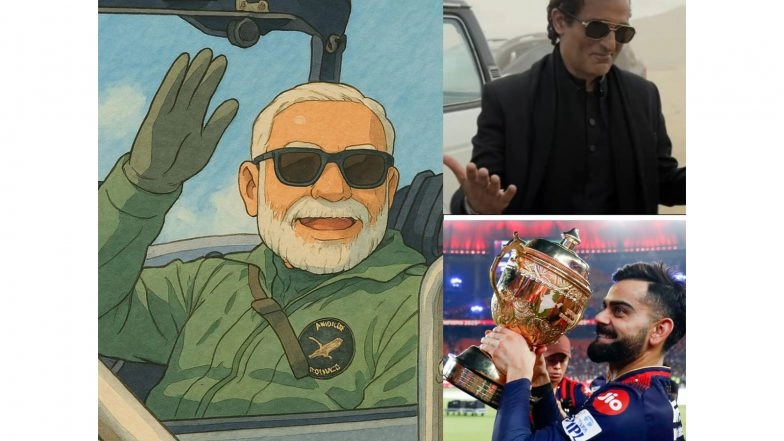 Entertainment News | From Akshaye Khanna's Iconic 'FA9LA' Hookstep to RCB's Historic IPL Win: Viral Moments of 2025 That Ruled Our Feeds