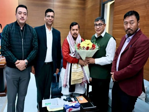 India News | BJP Sikkim Delegation Calls on National Working President Nitin Nabin