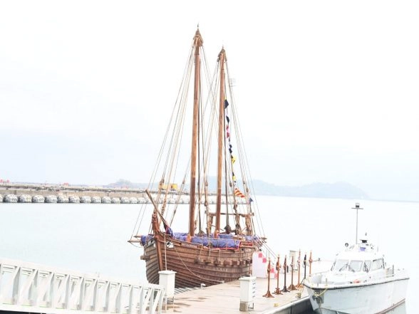 World News | INSV Kaundinya's Voyage to Retrace Ancient Indian Transoceanic Trade Routes, Showcases Legacy of Timeless Maritime Connect