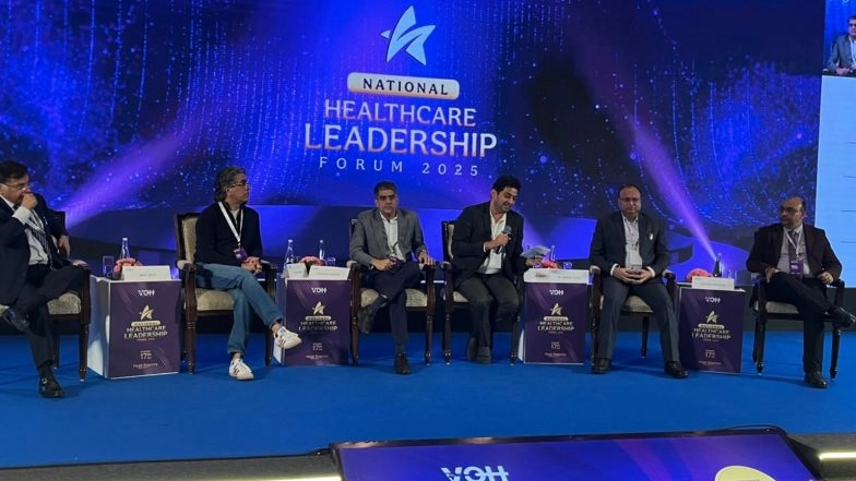 Business News | National Healthcare Leadership Forum 2025 Highlights the Great Healthcare Shift Towards Bharat's Tier-2 and Tier-3 Cities