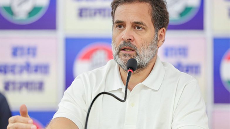 India News | Rahul Gandhi Raises Concerns on Ex-servicemen Re-settlement Policies, Healthcare Facilities at Parliamentary Standing Committee on Defence Meet