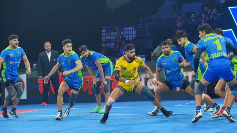 Sports News | Young Talent Himesh Tewatiya Shines as Purvanchal Panthers Edge Aligarh Tigers in Thriller