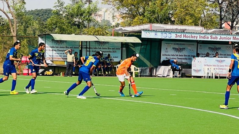 Sports News | Hockey India Junior & Sub Junior Men Academy Championship 2025-Zone A & B: Roundglass Punjab Hockey Club Academy Defeats Army Boys Sports Company 2-0 in Finals
