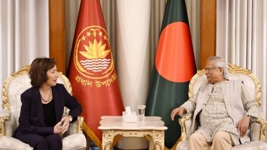 World News | US Charge D'Affaires to Bangladesh Talks of Impending Feb Polls in Her Farewell Call with Yunus