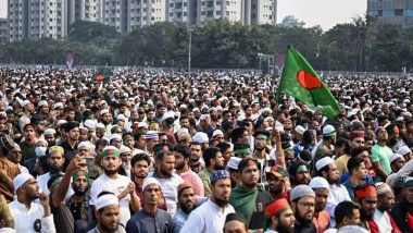World News | Inqilab Moncho Continues Shahbagh Blockade, Demands Trial in Sharif Osman Hadi Killing