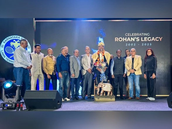 Sports News | KSLTA Celebrates the Legacy of Rohan Bopanna at a Felicitation Event in Bengaluru
