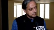 India News | 'Glad We Have System in Which SC Can Study What High Court Has Decided': Tharoor on Top Court's Verdict on Unnao Rape Case