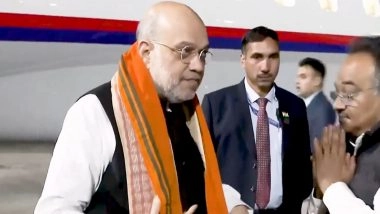 India News | Amit Shah Arrives in Kolkata on 3-day Visit to West Bengal