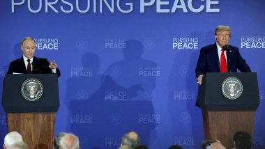 World News | Trump Holds 'positive' Talks with Putin Post Zelenskyy Meet