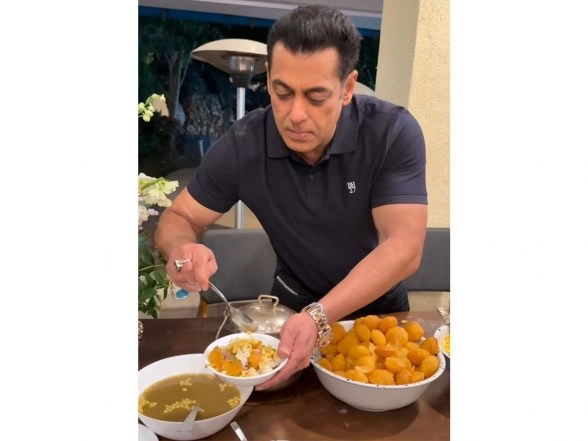 Entertainment News | Salman Khan Turns Chef at His 60th Birthday Party, Prepares Bhel for Genelia, Riteish