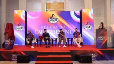 Sports News | Legends 90 League Unveils Season 4 in Dubai