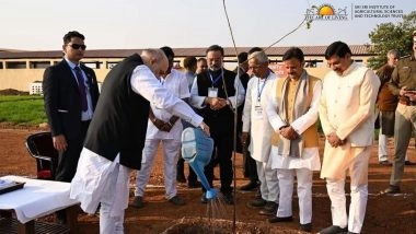 Business News | Gurudev Sri Sri Ravi Shankar's AOL-SSIAST Rewa Model Farm Project Strengthens Natural Farming in Madhya Pradesh