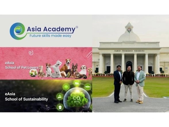 Business News | EAsia Academy Founders Puneet Kad, Vinay Bhatnagar and Sumit Shahi Redefine Online Learning with Pet Care, Sustainability Programs and Global Skills