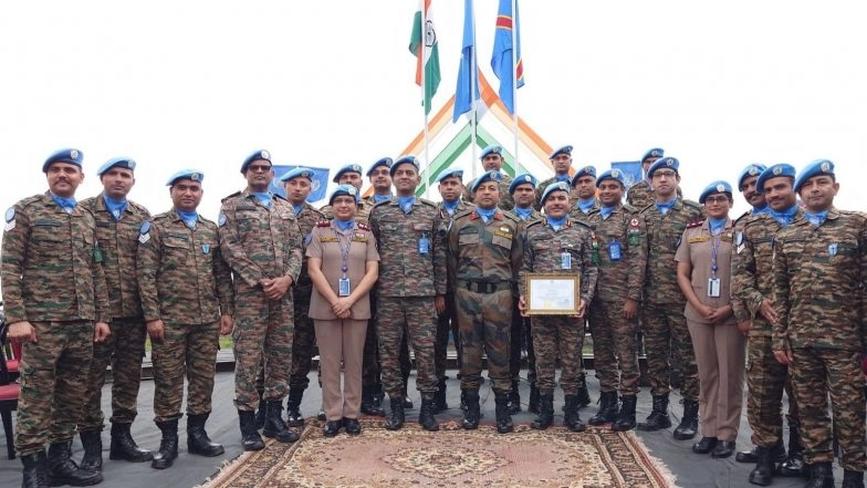 India News | Indian Level II Plus Hospital Honoured for Bravery and Commitment in Goma