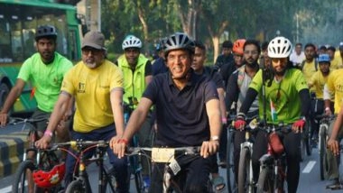 Sports News | Fit India's 'Sundays on Cycle' Marks 55 Consecutive Editions, Draws over 22 Million Participants